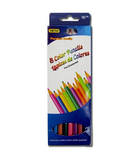 Color Pencils Pre-Sharpened 8 pk, Assorted – 80 Pack, Colors & Coloring, Journal School Supplies, Ideal for Bulk Buyers