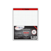 Quad Ruled Dual Pad Legal, 8