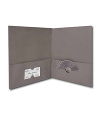 Paper Folders No Holes Gray – Pack of 100 | Journal Office Supplies, Ideal for Bulk Buyers
