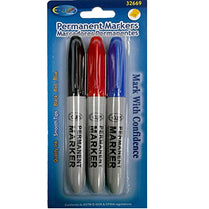 Jumbo Permanent Marker, Broad Tip, 3 pk, Case Pack of 24, Ideal for Bulk Buyers