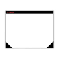 Desk Blotter Doodle Pad with 25 Perforated Sheets,1 Pack, 80 GSM Paper, Writing Pads for Office or Home Use