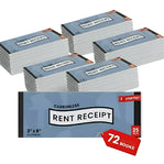 Rent Receipt Book, Carbonless, 3