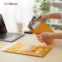 Bubble Envelopes 4'' x 8'', 5-Pack – Case of 48, Journal Office Supplies, Ideal for Bulk Buyers