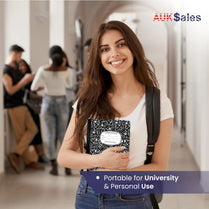 Marble Composition Notebook – 100 Sheets, Wide Ruled, Black Cover, Case Pack of 48