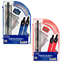 Geometric Math Set,10 Pcs , Case Pack of 36, Ideal for Bulk Buyers