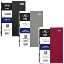2022 Spiral Weekly Planner, 5" x 8 ", Available in Case Pack of 48 , Ideal for Bulk Buyers, Retailers and Wholesalers