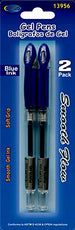 Gel Pen 2pk, Blue Ink, Case Pack of 48, Ideal for Bulk buyers