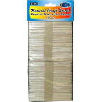 Craft Sticks, Natural Color, 100 Pcs, Case Pack of 48, Ideal for Bulk Buyers