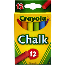 Crayola, Color Chalk, 12 Pieces, Case Pack of 36 , Ideal for Bulk Buyers