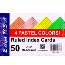 Index cards, 4