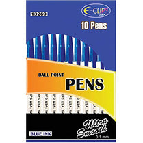 Stick Pens, 10 Pk, Blue Ink, Case Pack of 72, Ideal for Bulk buyers