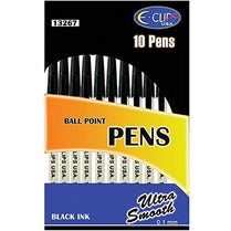 Stick Pens, 10 Pk, Black Ink. Case Pack of 72, Ideal for Bulk Buyers