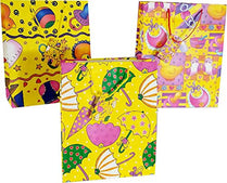 Baby Shower Gift Bag - Matte Finish-AST. Designs Medium, Case Pack of 120, Ideal for Bulk Buyers