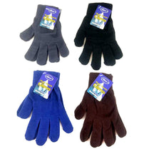 Warm Winter Magic Gloves for Men, Easily Stretchable, Assorted Colors, Case Pack of 48