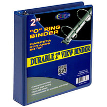 O-Ring Triple View Binder, 2 Inch Navy Blue Color, Case Pack of 12, Ideal for Bulk Buyers