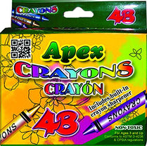Crayons 48ct. Boxed, Case Pack of 48, Ideal for Bulk Buyers