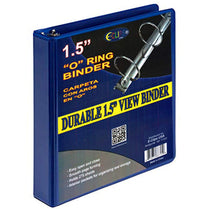 O-Ring Triple View Binder, Case Pack of 24 Units (1.5 Inch, Navy Blue), Ideal for Bulk Buyers